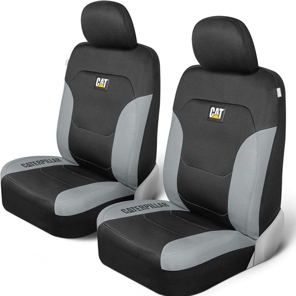 CASC-2274-BK/GR: CATERPILLAR MESH FLEX SEAT COVERS – BLACK & GRAY – BDK USA