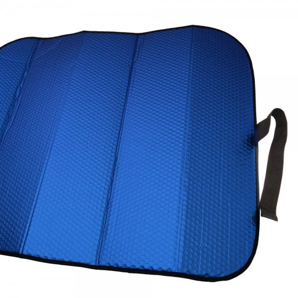 AS-312-BL: MOTOR TREND MATTE JUMBO AUTO SHADE - BLUE - BDK USA