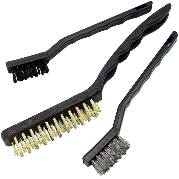 PP1121: 3 PIECE WIRE BRUSH SET - PROJECT PRO TOOL TABLE