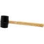 PP1129: 8OZ WOOD HANDLE RUBBER MALLET - PROJECT PRO TOOL TABLE