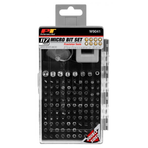 W9041: 117 PIECE PRECISION MICRO BIT SET - WILMAR TOOLS